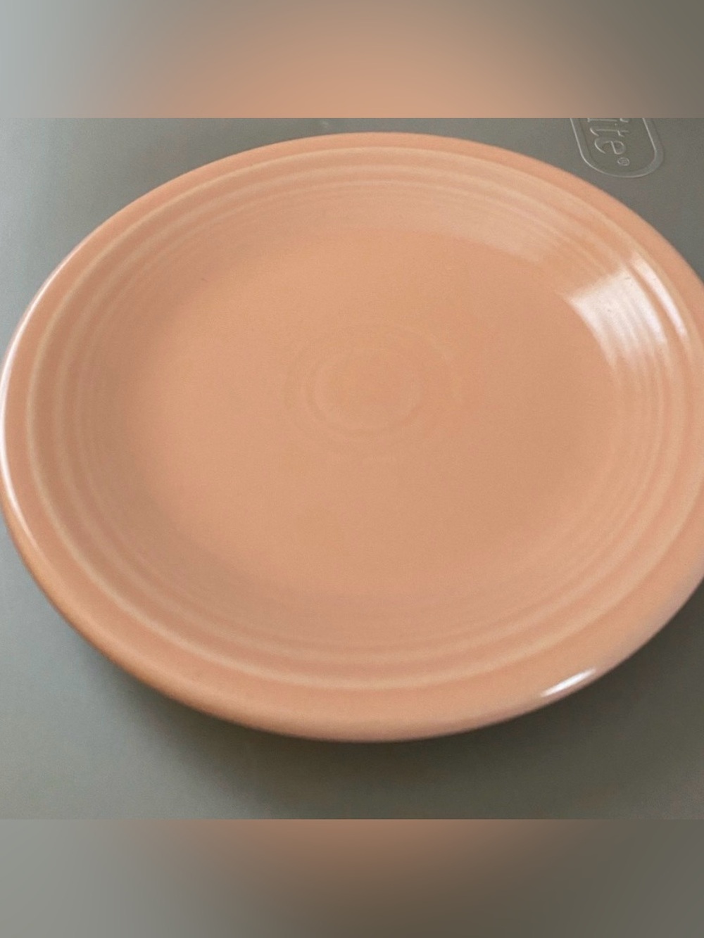 Fiesta Apricot Dinner Plate Retired 1998
